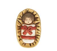 THUN Jesus Baby Crib Classic, Ceramic, Colorful, Unique