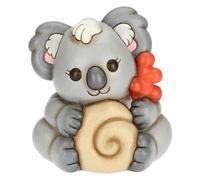 THUN, Koala Sydney with Shell and Coral Ceramic Hand Decorated Large Version, Collectable Figures, Sea to Love, 12.7 x 10 x 14 cm h