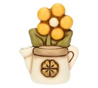 THUN - Mini Watering Can with Daisy - Ceramic - Favor Collection - 4.5 x 3.2 x 6 cm