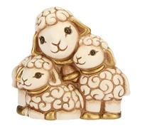 THUN - Nativity Figure Group of Sheep - Christmas Home Decorations - Classic Nativity Line - Ceramic - 6.1 x 3.3 x 5.5 h cm