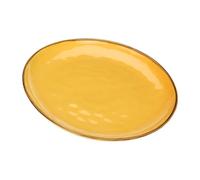 THUN Rose & Tulipani Concerto Round Tray Ochre