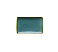 THUN Rose & TULIPANI - Rectangular Tray 20x13 cm Concerto Blue Avio