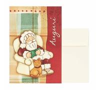 THUN - Santa Claus Greeting Card - Paper - Christmas Collection - 11 x 16 cm