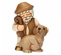 THUN - Shepherd with Dog - Ceramic - Classic Nativity Collection - 5.8 x 4.8 x 8 cm