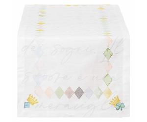 THUN Spring Incanto Table Runner, Fabric, 45 x 160 cm