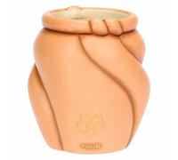 THUN Twist Vase, Small-Ceramic-Spring Garden Collection-13.5 x 12.5 x 15 cm