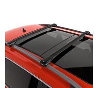 Thunder Carrier TRX1 Roof Rack For Infinity QX70 2013-ONWARD Black Aluminium Roof Rack Cross Bars Lockable - Fit Raised Side Rails Roof Rails Cross Bar, Rail Carrier Anti-Theft