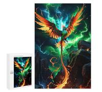Thunder Flame Phoenix 1000 Piece Jigsaw Puzzles for Adults And Kids Age 12 Years Up 1000 PCS