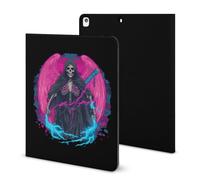 Thunder Grim Reaper Transgender Proud Funny Tablet Case with Pen Slot Lightweight Hard Protective Cover Compatible with iPad 2020/Pro 2020/Pro 2021/Air4/Air5