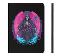 Thunder Grim Reaper Transgender Proud Funny Tablet Case with Pen Slot Lightweight Hard Protective Cover Compatible with iPad 2020/Pro 2020/Pro 2021/Air4/Air5