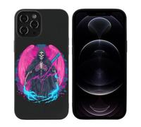 Thunder Grim Reaper Transgender Proud Slim Phone Case Suitable for iPhone 12 Series