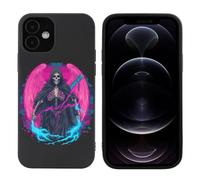 Thunder Grim Reaper Transgender Proud Slim Phone Case Suitable for iPhone 12 Series