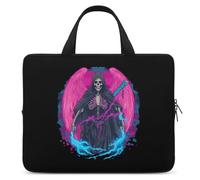 Thunder Grim Reaper Transgender Proud Trendy Laptop Bag with Handle Computer Carrying Case Lightweight Briefcases for Working