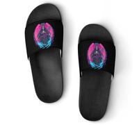 Thunder Grim Reaper Transgender Proud Trendy Shower Shoes for Women Men Non Slip Quick Drying Slippers Bathroom Sandals Summer