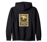 Thunder Of The Clans Celtic Chariot Horses Zip Hoodie