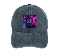 Thunder Purple Lion Vintage Baseball Cap Golf Dad Hats Adjustable SnapBack Cap for Men Women Sports Outdoor