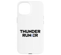 Thunder Runner Soul: Lightning Strikes the Fearless Path Case for iPhone 15