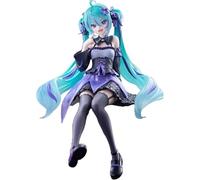 Thunder Tech Hatsune Miku Noodle Stopper Figure Flower Fairy: Kikyo (Japanese Bellflower) - Anime Collectible Sitting Statue