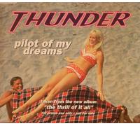THUNDER. - THUNDER. PILOT OF MY DREAMS. 1996 ONE TRACK DEMO PICTURE DISC CD.