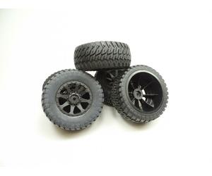 Thunder Tiger 1:10 Desert Buggy Jackal Complete Wheel Set 5 Piece 45 X 115 MM