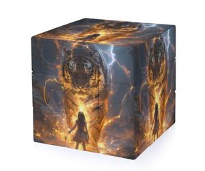 Thunder Tiger And Human Funny 3-D Puzzles Speed Cube for Adults