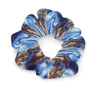 Thunder Tiger with Wings Women's Scrunchies Ponytail Hold Hair Ties Gentle Hairs Bands Accessories for All Tousle Types