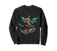 Thunderbird and Whale Pacific Northwest Coast Legend Sweatshirt