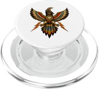 Thunderbird Eagle Folk Art Native Spirit Bird PopSockets PopGrip for MagSafe