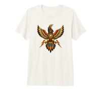 Thunderbird Eagle Folk Art Native Spirit Bird Premium T-Shirt