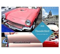 Thunderbird - Ford icon of the fifties UK-Version (Wall Calendar 2026 DIN A4 Landscape), CALVENDO 12 Month Wall Calendar
