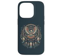 Thunderbird Native American Tribal Dreamcatcher Minimal Art Case for iPhone 14 Pro
