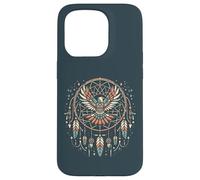 Thunderbird Native American Tribal Dreamcatcher Minimal Art Case for iPhone 15 Pro