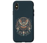Thunderbird Native American Tribal Dreamcatcher Minimal Art Case for iPhone X/XS