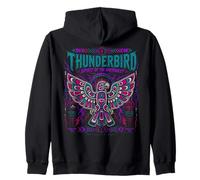 Thunderbird Spirit of the Northwest Native American Graphic Zip Hoodie