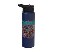Thunderbird Storm Spirit Native American Style Punk Rock Art Stainless Steel Insulated Water Bottle