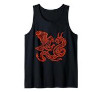 Thunderbird vs. Horned Serpent Epic Indigenous Sky & Water Tank Top