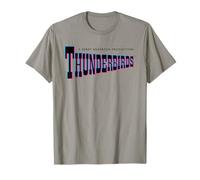 Thunderbirds 3D Style Classic Text Logo T-Shirt