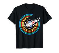 Thunderbirds Colour Rainbow International Rescue Logo T-Shirt