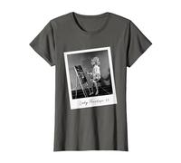 Thunderbirds Lady Penelope Painting Retro Photo T-Shirt, Women, Asphalt Grey, Large