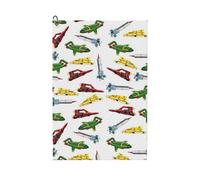 (Thunderbirds Pattern_4774) Golf Towel Funny Printed Cristmas Gift for Men Women Husband Dad Mom Birthday Golfers Fan