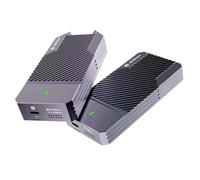 Thunderbolt 3/4 40Gbps M.2 NVME SSD Enclosure USB C SSD Case with 40Gbps