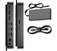 Thunderbolt 4 Smart SD25TB4 Dell Pro Docking Station, Thunderbolt 4 Dock Support for up to 4 60Hz Displays - SD25TB4 with 180W Power Adapter + 130W Power Delivery