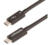 Thunderbolt 4 (USB-C) 40Gbps Male to Male Lead, 0.5m Black - TBLT4MM50CM