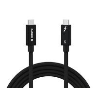 Thunderbolt 5 Cable 2m, 80Gbps for MacBook Pro M4 Pro/Max & SSD, 240W Fast Charging, 16K Display for iPad Pro, Compatible with Thunderbolt 4, eGPU, iPhone 17/16/15