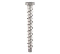 Thunderbolt Anchor Bolt Hex Head Multi Fix Masonry Concrete Bolts (Pack of 20, 50, 100, 200) (100, 8x100)