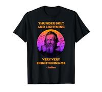 Thunderbolt and Lightning Galileo T Shirt, Science Meme Gift T-Shirt