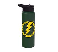Thunderbolt Lightning Circle Stars Logo Classic Band Shirt Stainless Steel Insulated Water Bottle