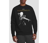 Thunderbolts Ghost Highlight Sweatshirt, Black Marvel Black S