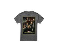 Thunderbolts Theatrical Poster T-Shirt, Vintage Wash Black | Size: Medium Thunderbolts Black M