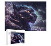 Thundercat The Lightning-Powered Feline Wooden Brain Teaser for Adults, 300 PCS - Winter Activity Gift, for Screen-Free Relaxation at Home